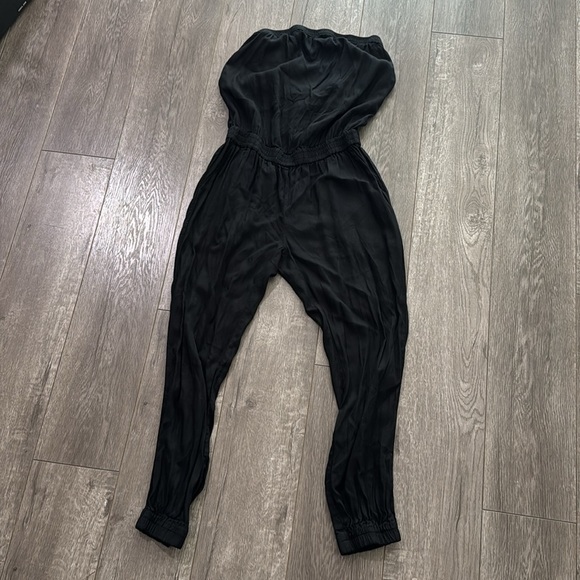 Aritzia Sunday Best Tabata Jumper Jumpsuit Strapless in black Small - Picture 4 of 6